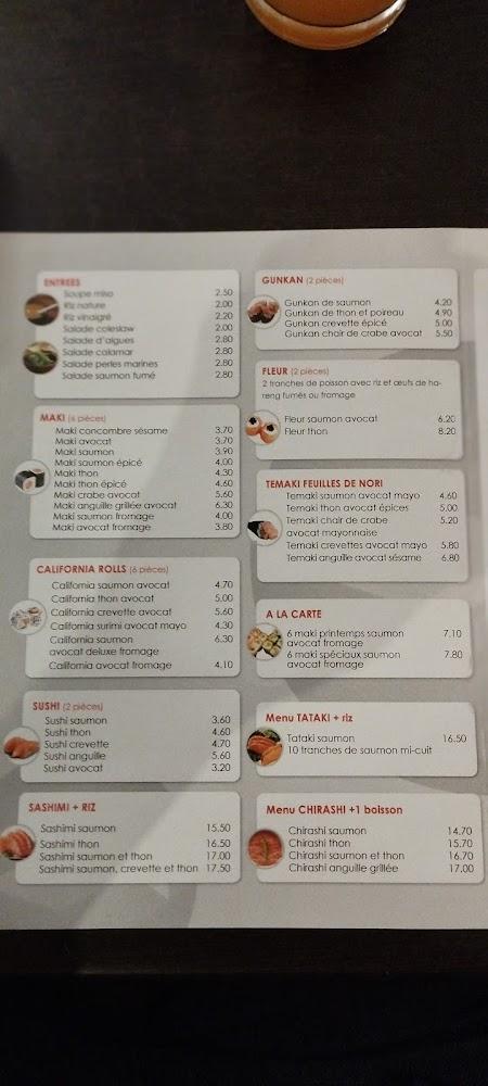 Saint Paul sushis - Menu Image 2